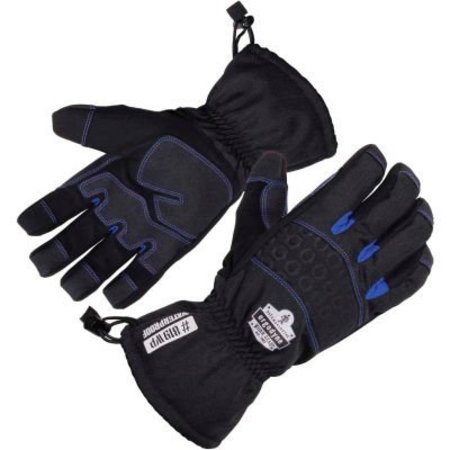 ERGODYNE ProFlex 819WP Extreme Thermal Waterproof Winter Work Gloves, Large, Black 17614